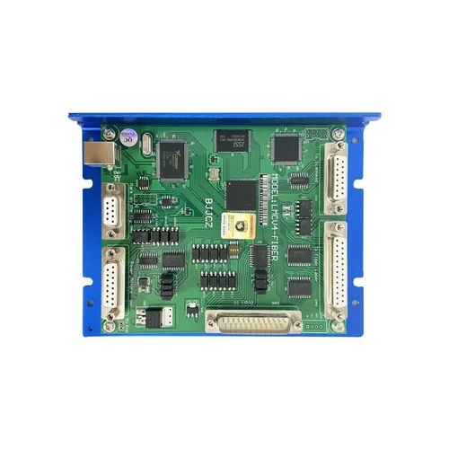 JCZ Control Card - Aluminium, PCB Board | Multi-Layered Design, Green Color, Easy Installation for Industrial Machines