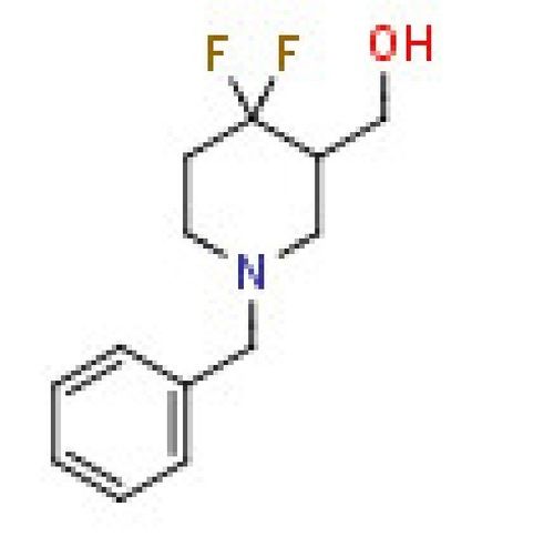 (1-Benzyl-4,4-difluoropiperidin-3-yl) methanol