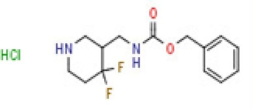 Benzyl ((4,4-difluoropiperidin-3-yl)methyl)carbamate hydrochloride