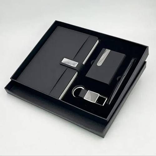 Corporate 4 In 1 Combo Set - Color: Black