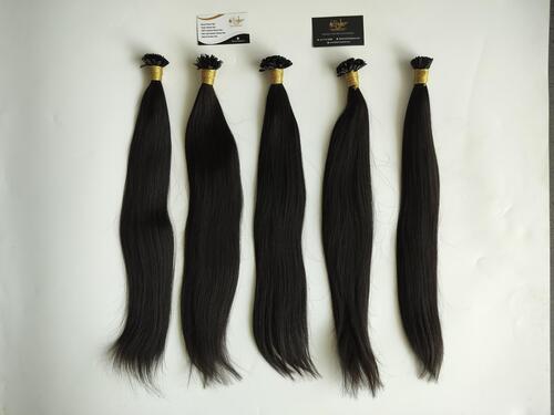 Virgin Remy Natural Straight pre Bonded Keratin I,V,U,K and Flat Tip Hair Extensions