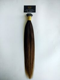 Virgin Remy Natural Straight pre Bonded Keratin I,V,U,K and Flat Tip Hair Extensions