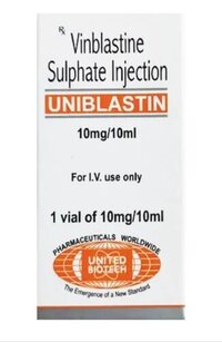 Uniblastin 10 Mg Injection - Origin: India