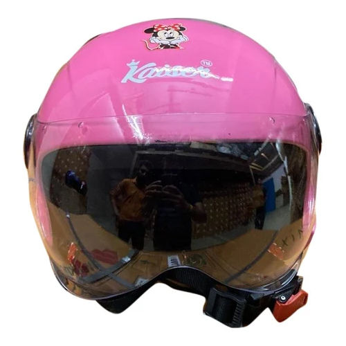 Kaiser Pink Kids Helmet - Color: As Per Availability