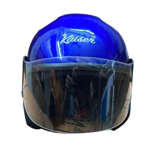 Kaiser Blue Open Face Motorcycle Helmet - Color: As Per Availability