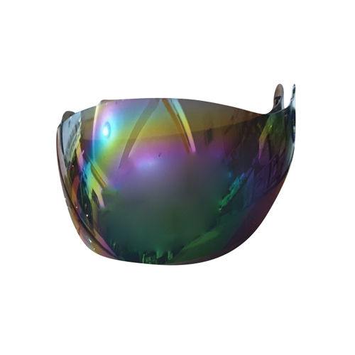 Polycarbonate Helmet Visor - Color: As Per Availability