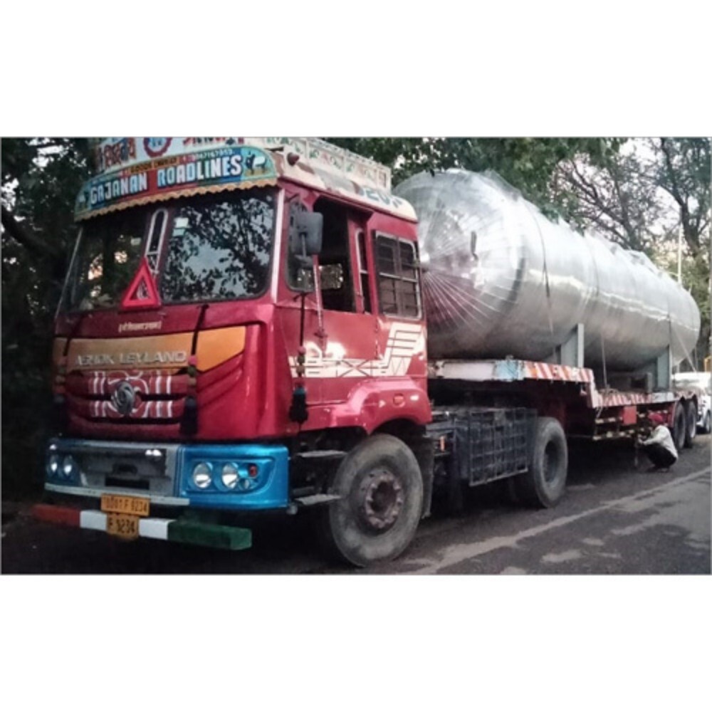 Horizontal Chemical Storage Tank Insulated With Clyding 50 Kl - Grade: Industrial