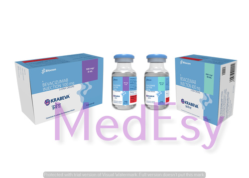 Bevacizumab Krabeva 400Mg 100Mg By Medesy By Biocon - Ingredients: Chemicals