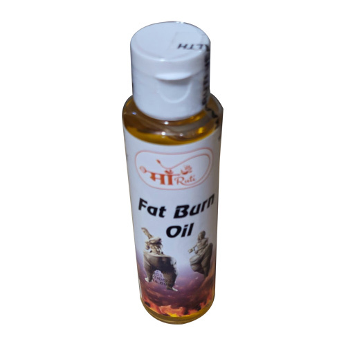 Fat Burn Oil - Herbal Infused Liquid, Safe For All Skin Types - Boosts Metabolism, Promotes Weight Loss, Easy Absorption