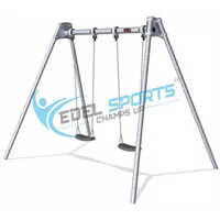 Playground 2 Seater Double Swing - Material: Frp