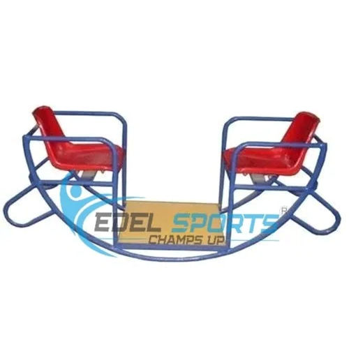 Playground Mild Steel Rocking Chair - Material: Frp