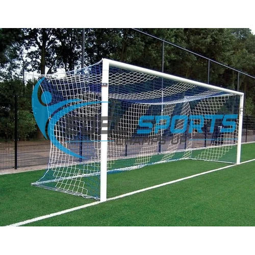 White Movable Football Goal Post - Color: Multicolour