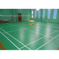 Gemstone Pattern Pvc Sports Flooring - High-quality Pvc, Customizable Size, Anti-slip Feature, Polished Tiles Surface Treatment, Normal Water Absorption, Ideal For Indoor Sports Facilities