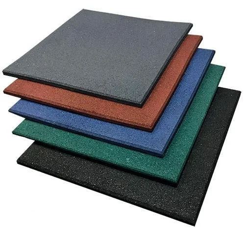 Gym Rubber Mat - Color: Different Available