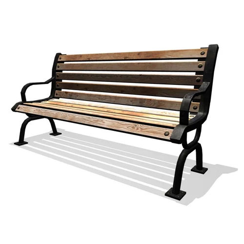 Cast Iron Park Bench - Color: As Per Requirement