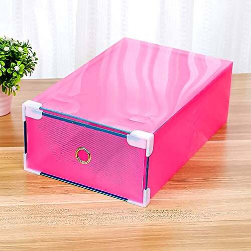 Transparent Drawer Style Shoe Storage Boxs