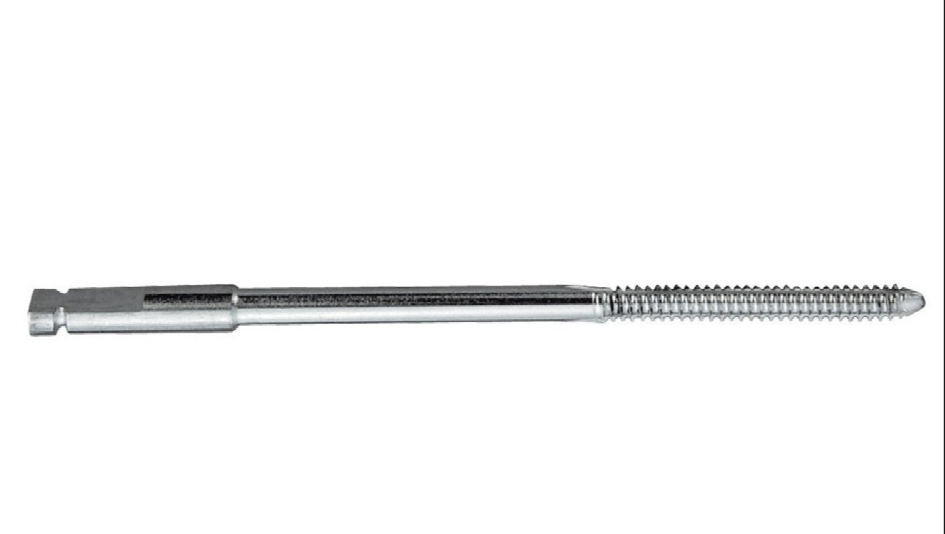 Drill Tap With Handle For Cortex - Precision Steel Tool, 10g Weight | Sterilized, Waterproof Design For Orthopedic Procedures