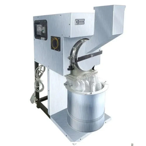 1 Hp 2 In 1 Ss Flour Mill Pulverizer - Color: White