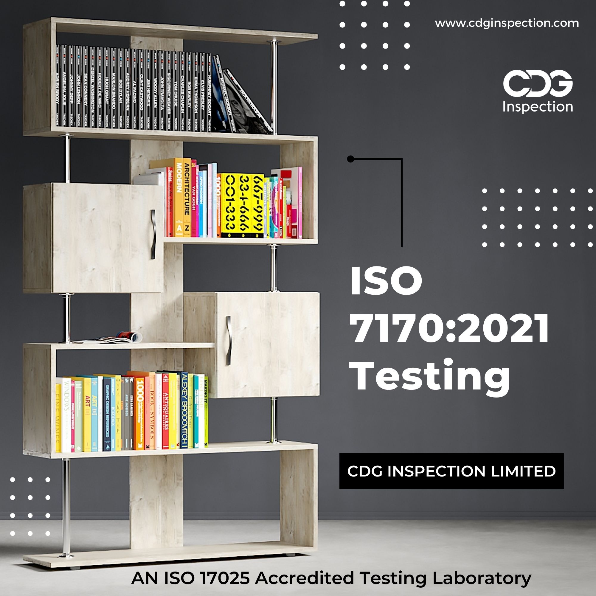 ISO 7170:2021 Testing (Furniture - Storage Units)