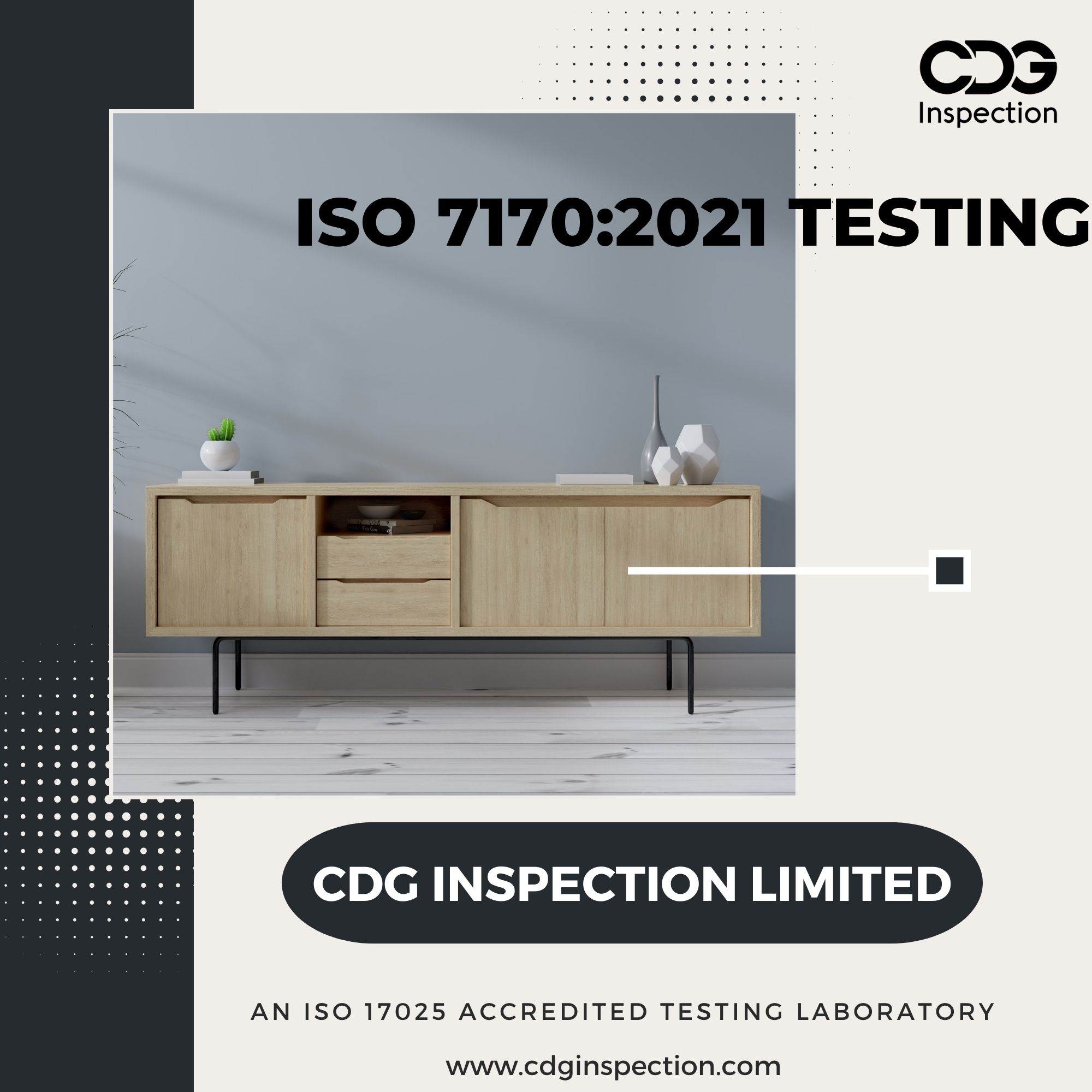 ISO 7170:2021 Testing (Furniture - Storage Units)