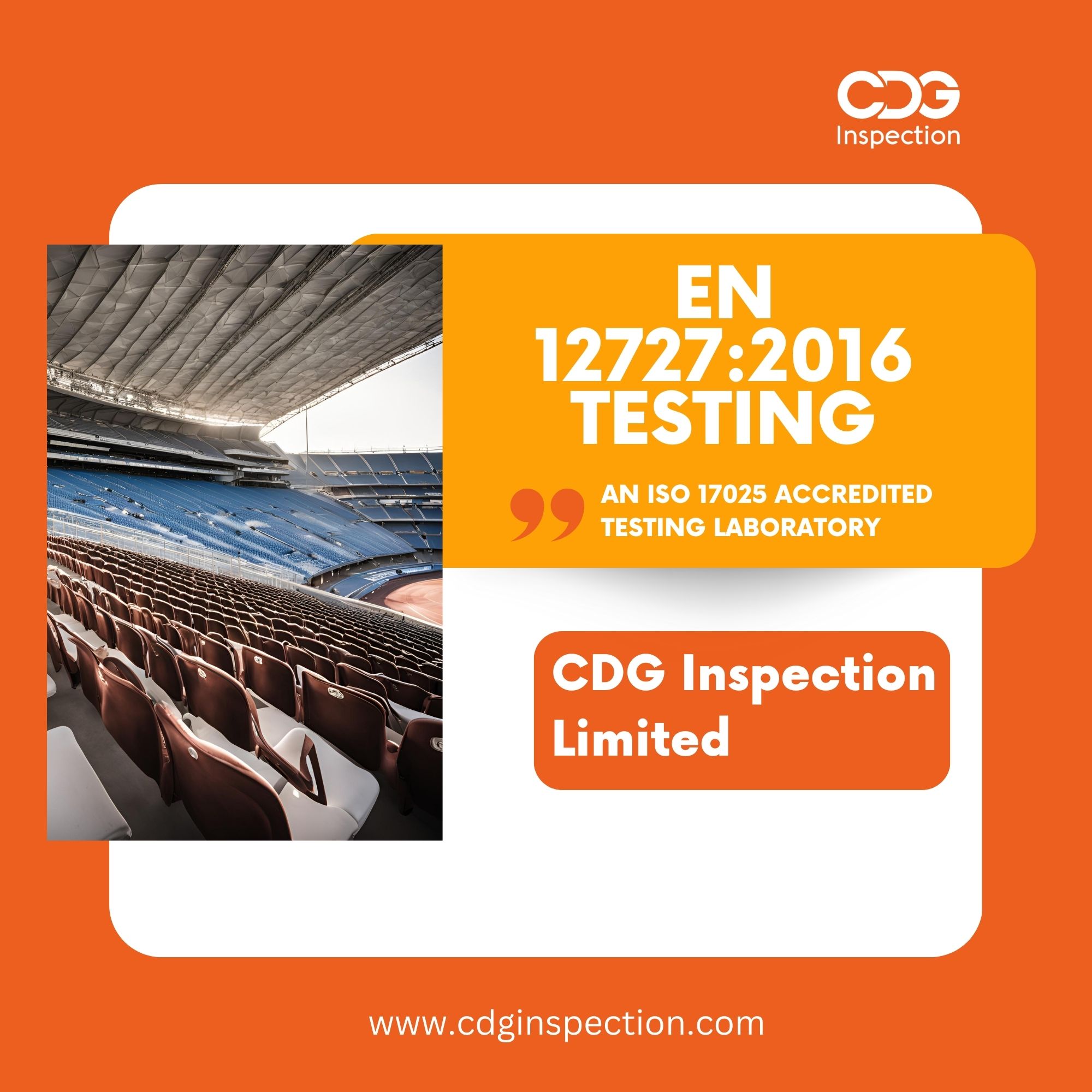 En 12727:2016 Testing (Ranked Seating)