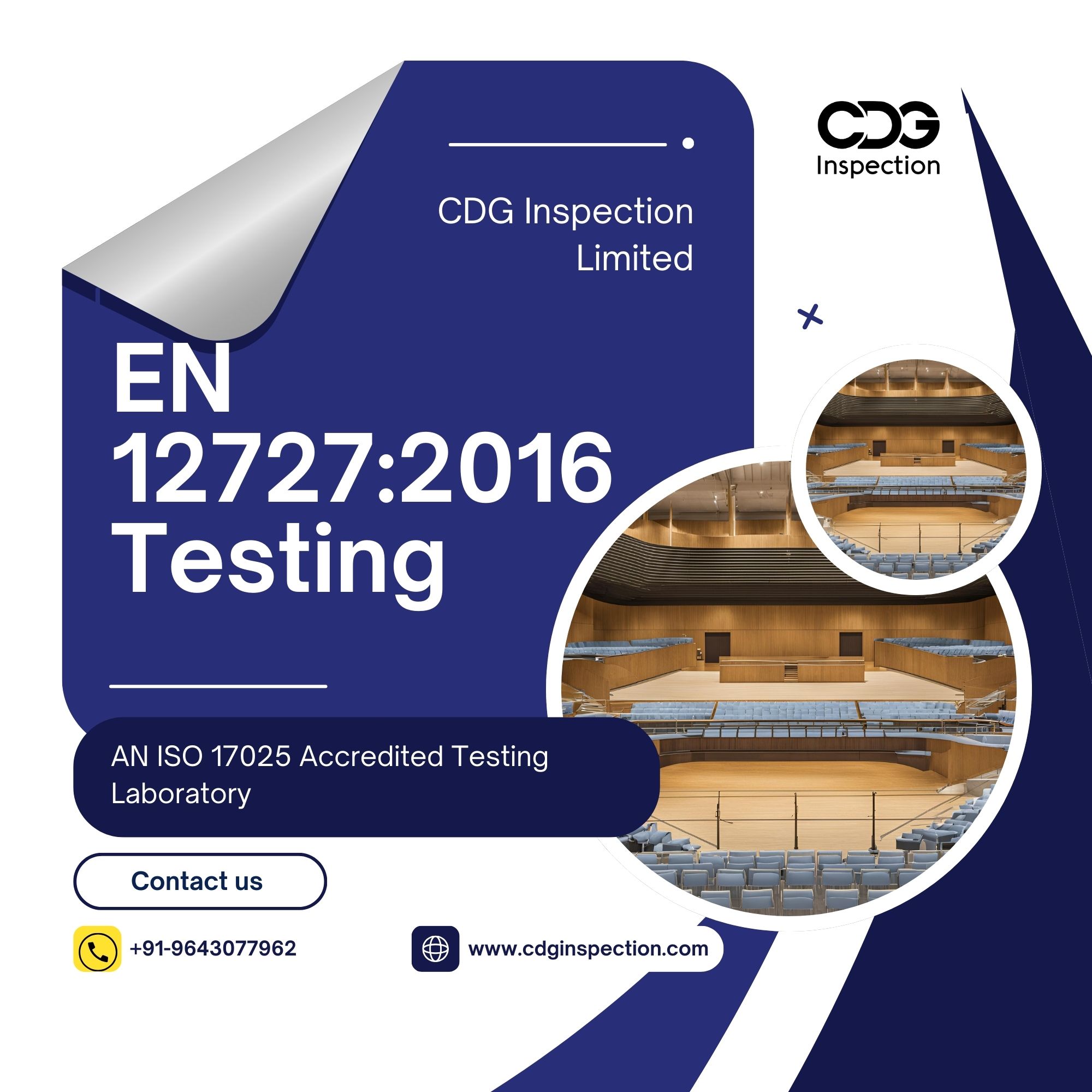 En 12727:2016 Testing (Ranked Seating)