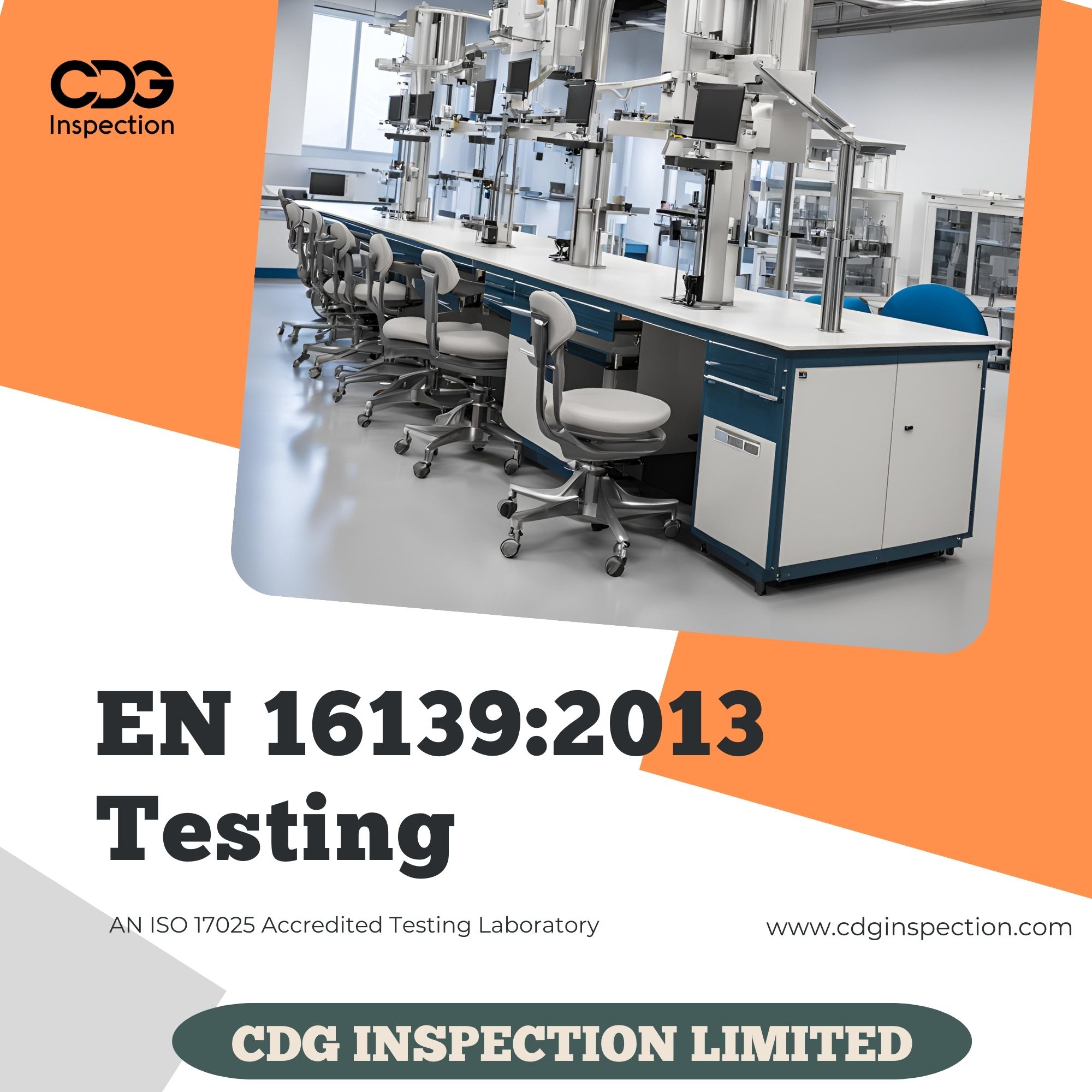 EN 16139:2013 Testing (Strength, durability and safety for non-domestic seating)