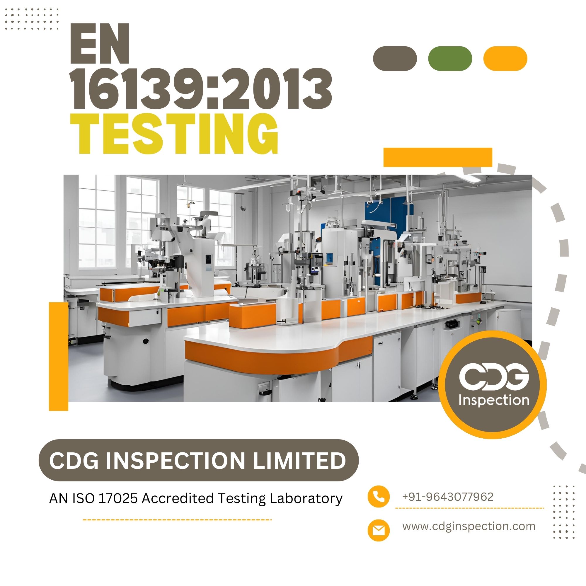 EN 16139:2013 Testing (Strength, durability and safety for non-domestic seating)