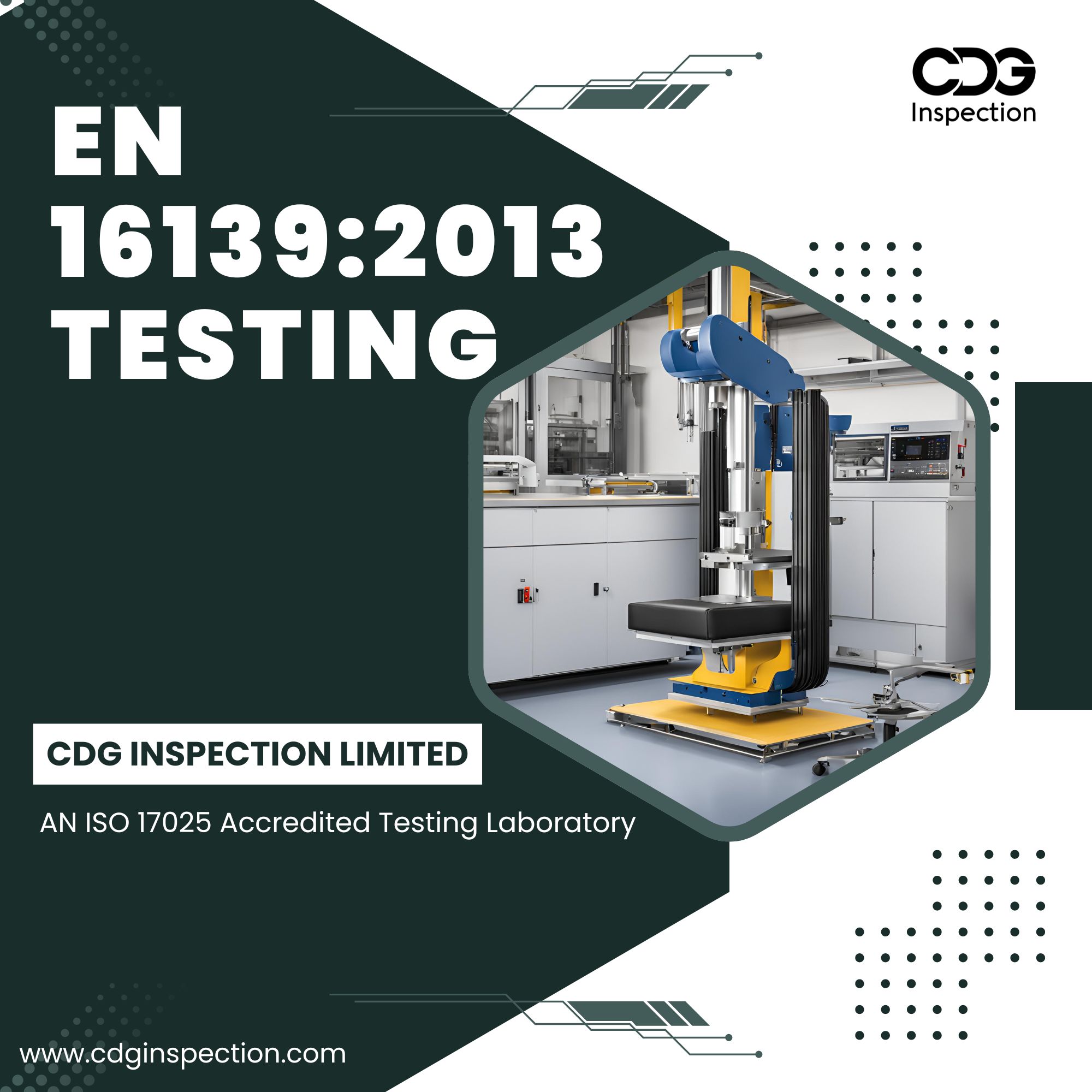 EN 16139:2013 Testing (Strength, durability and safety for non-domestic seating)