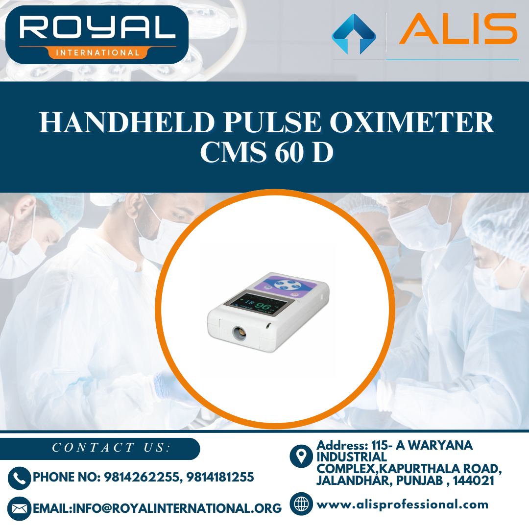 Handheld Pulse Oximeter Cms 60 D