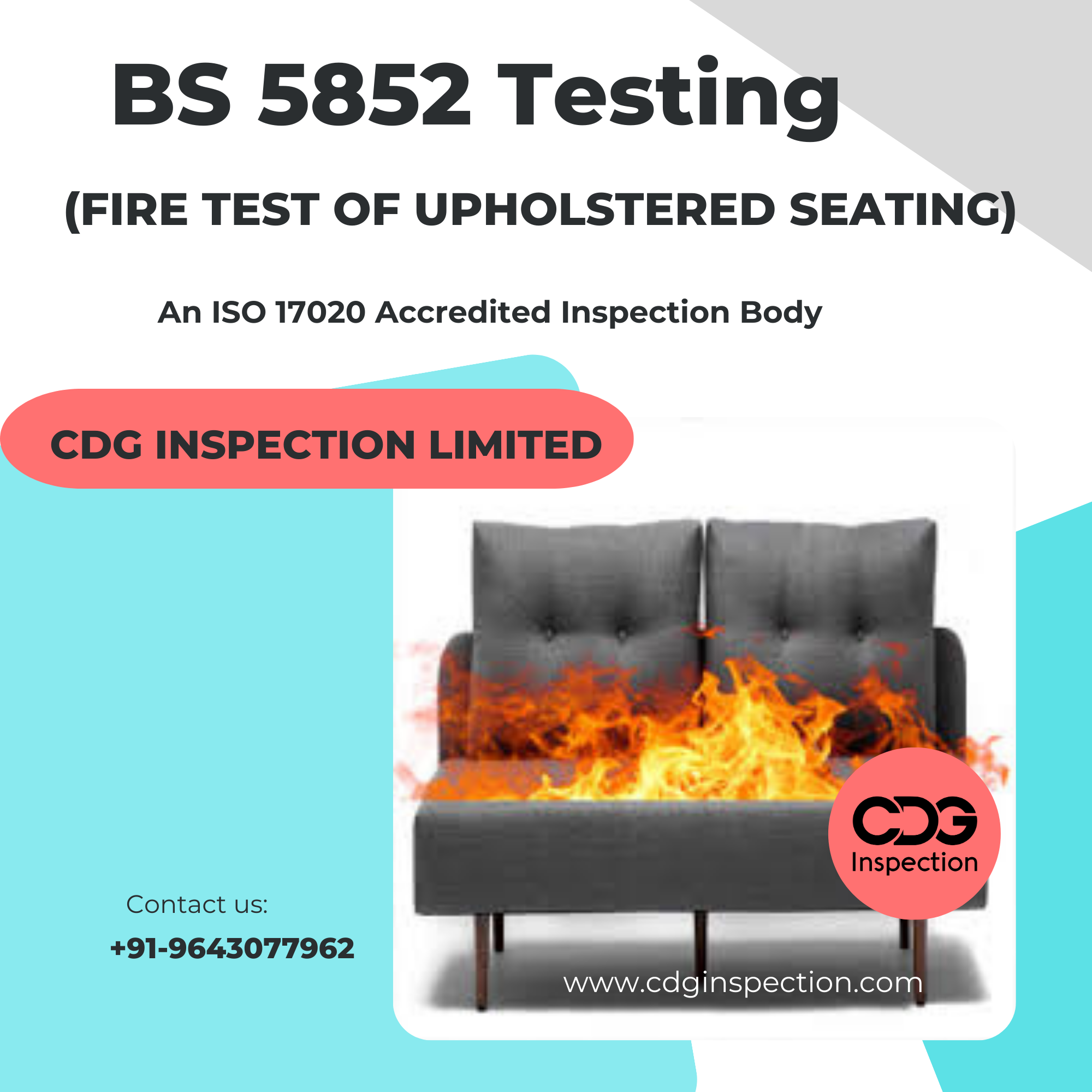 Bs 5852 Testing (Fire Testing Of Upholstered Furniture)