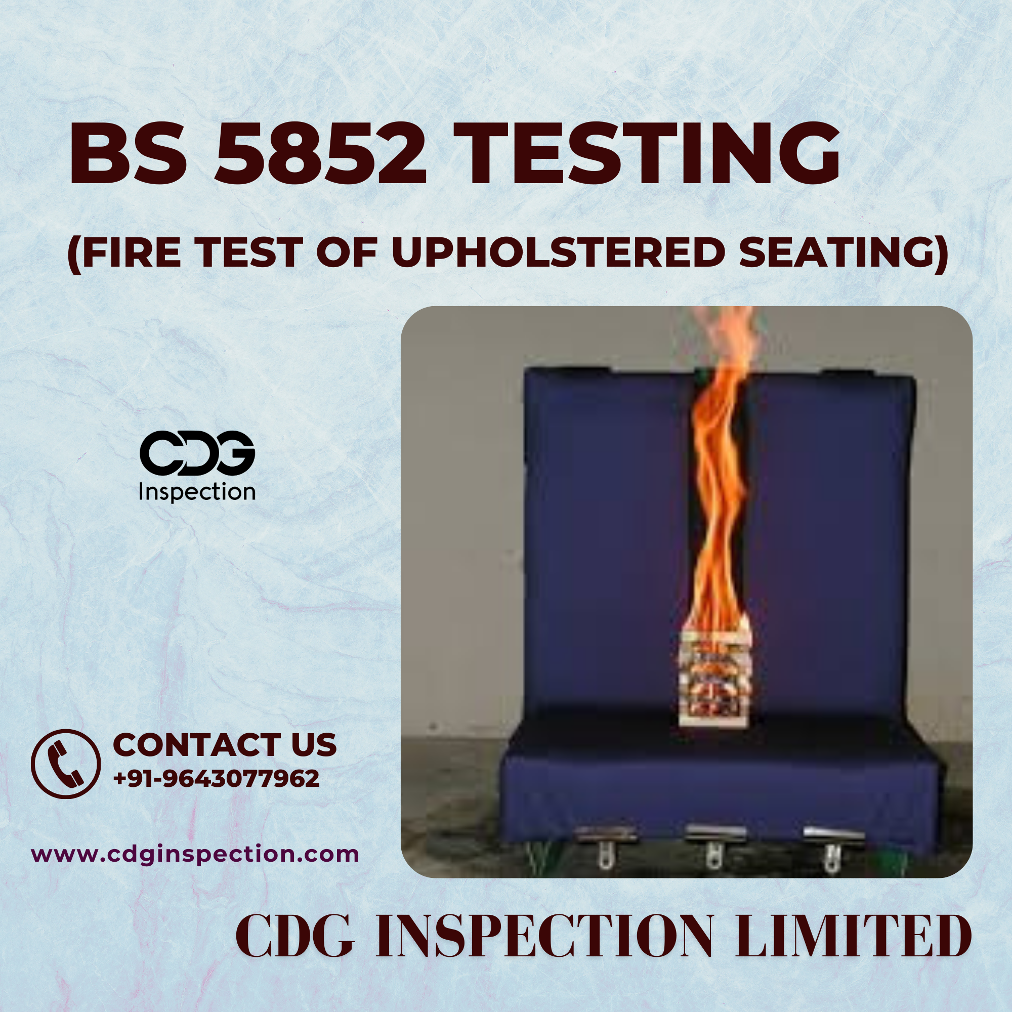 Bs 5852 Testing (Fire Testing Of Upholstered Furniture)