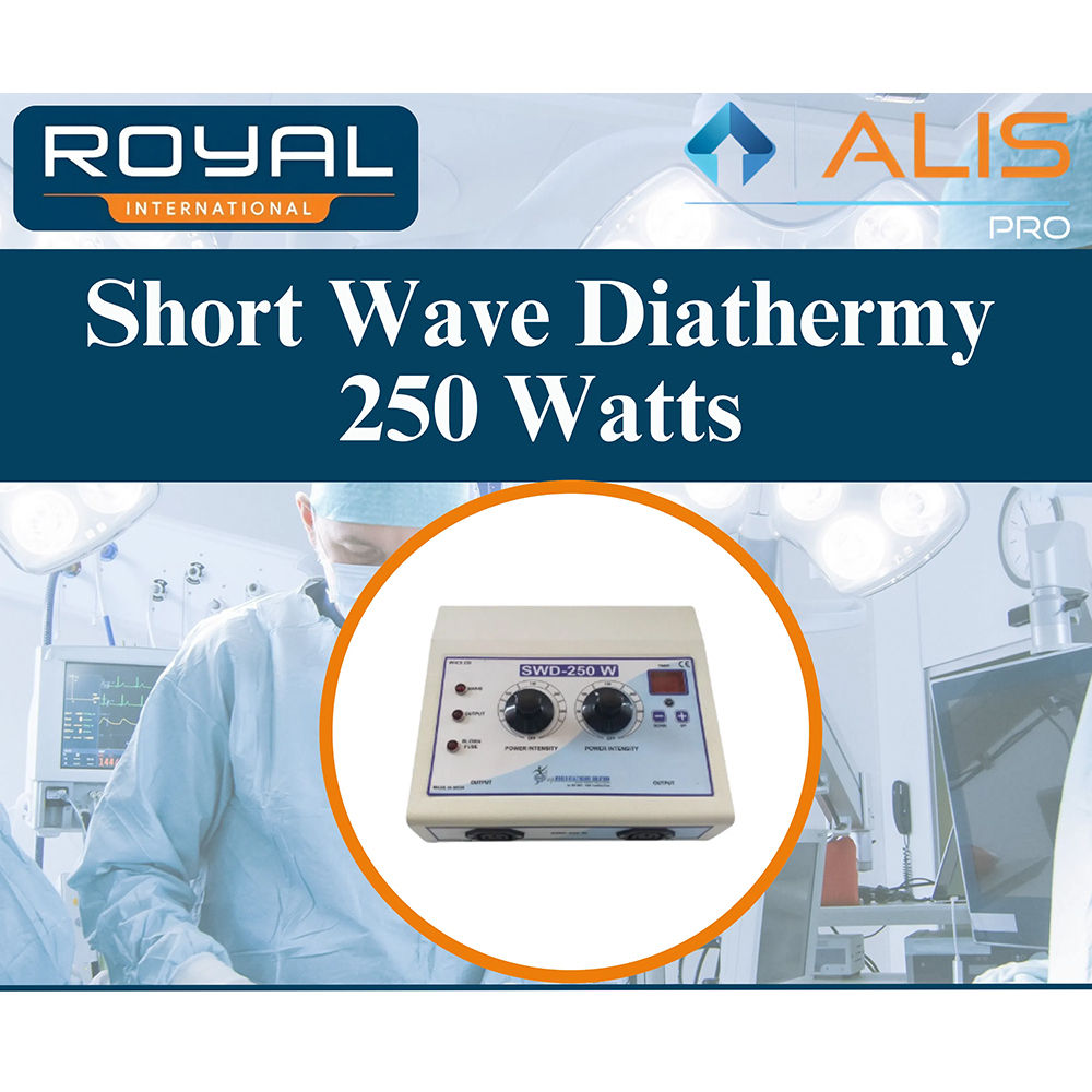 Short Wave Diathermy 250 Watts - Product Type: Machine