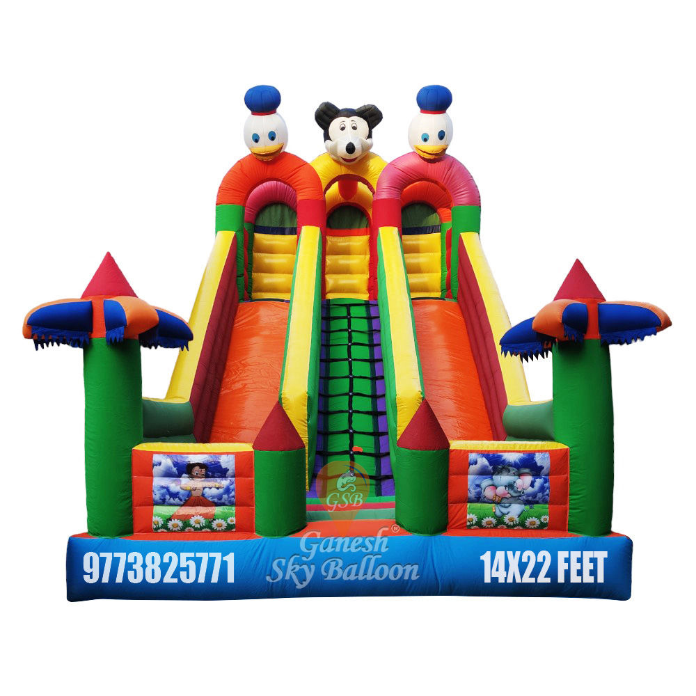 14x22 Feet Inflatable Slide Bouncy