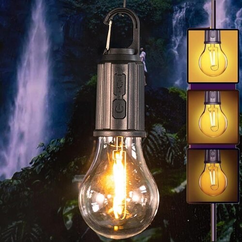 camping light bulb