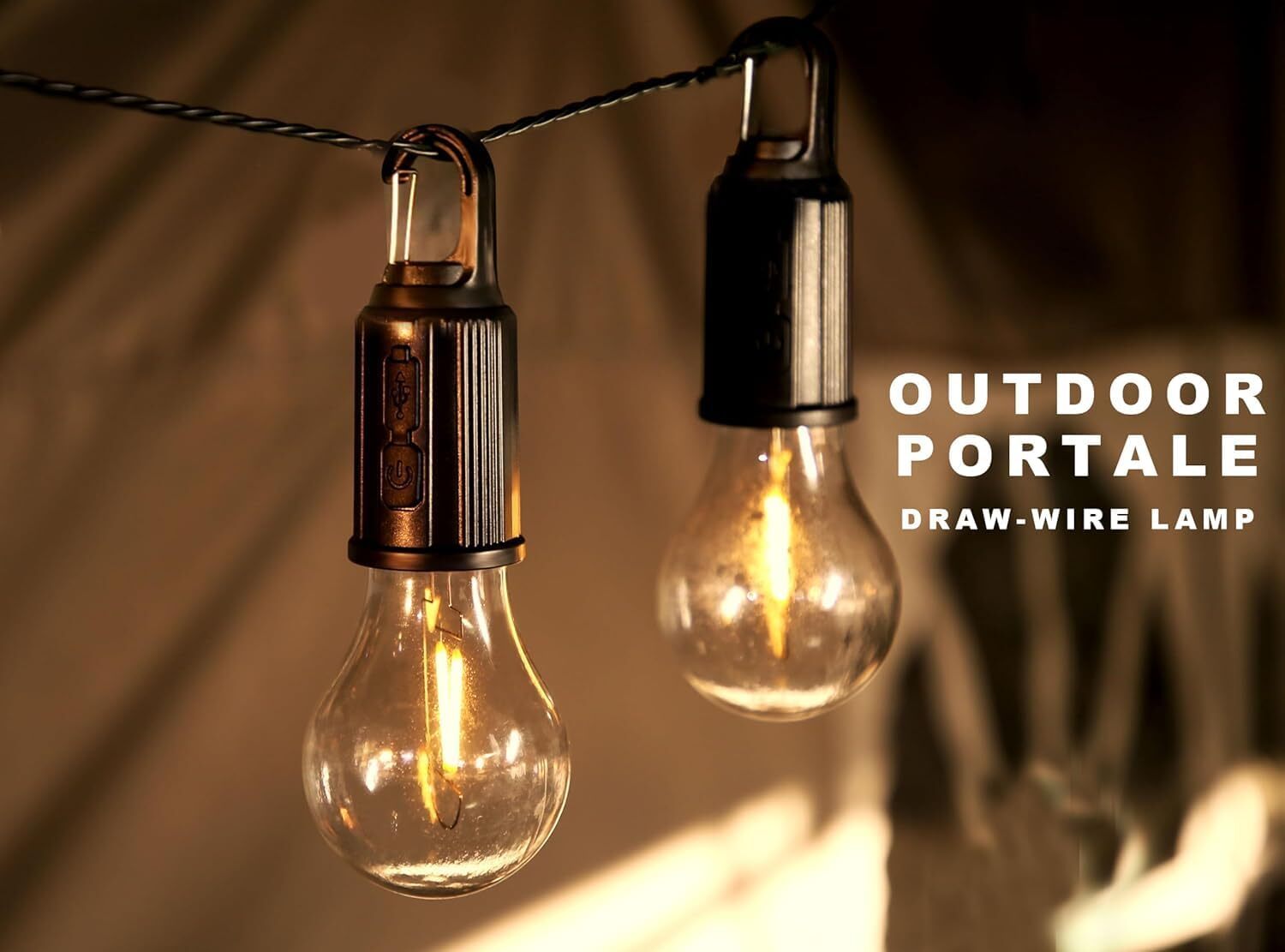 Camping Light Bulb - Height: 8 Centimeter (Cm)