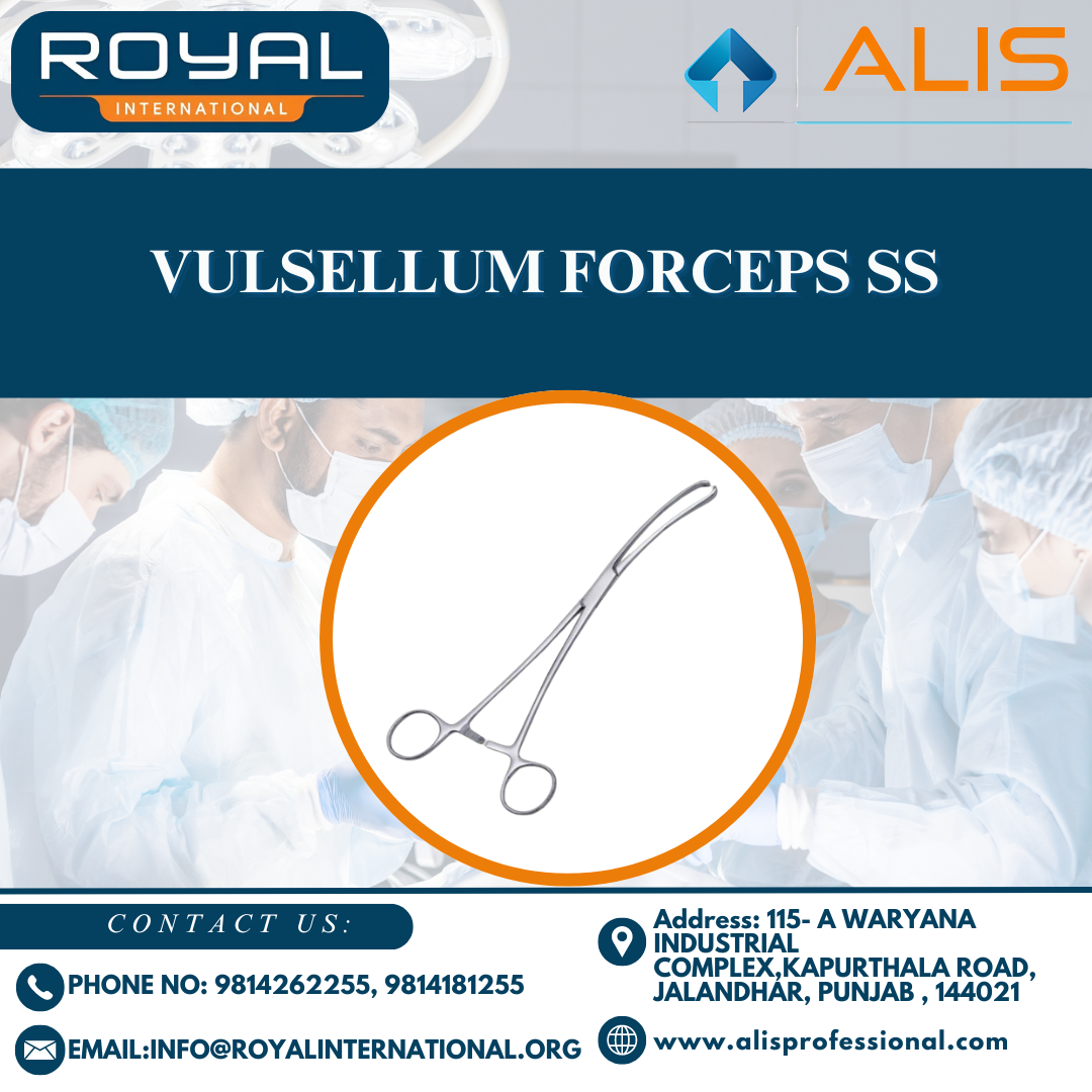 Vulsellum Forceps Ss - Material: Steel