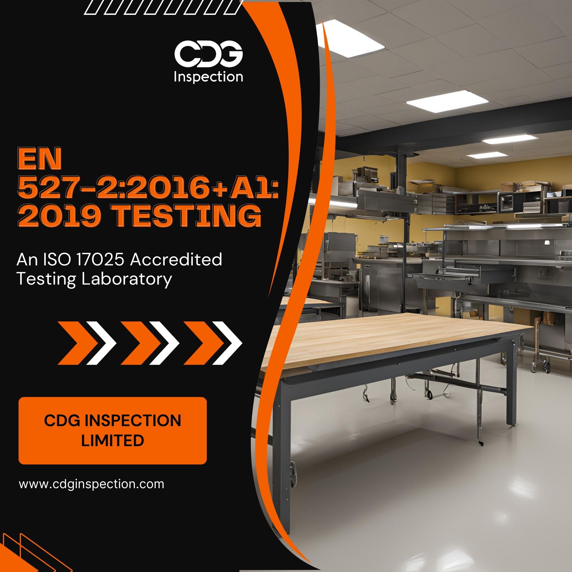 En 527-1:2011 Testing (Work Tables And Desks)
