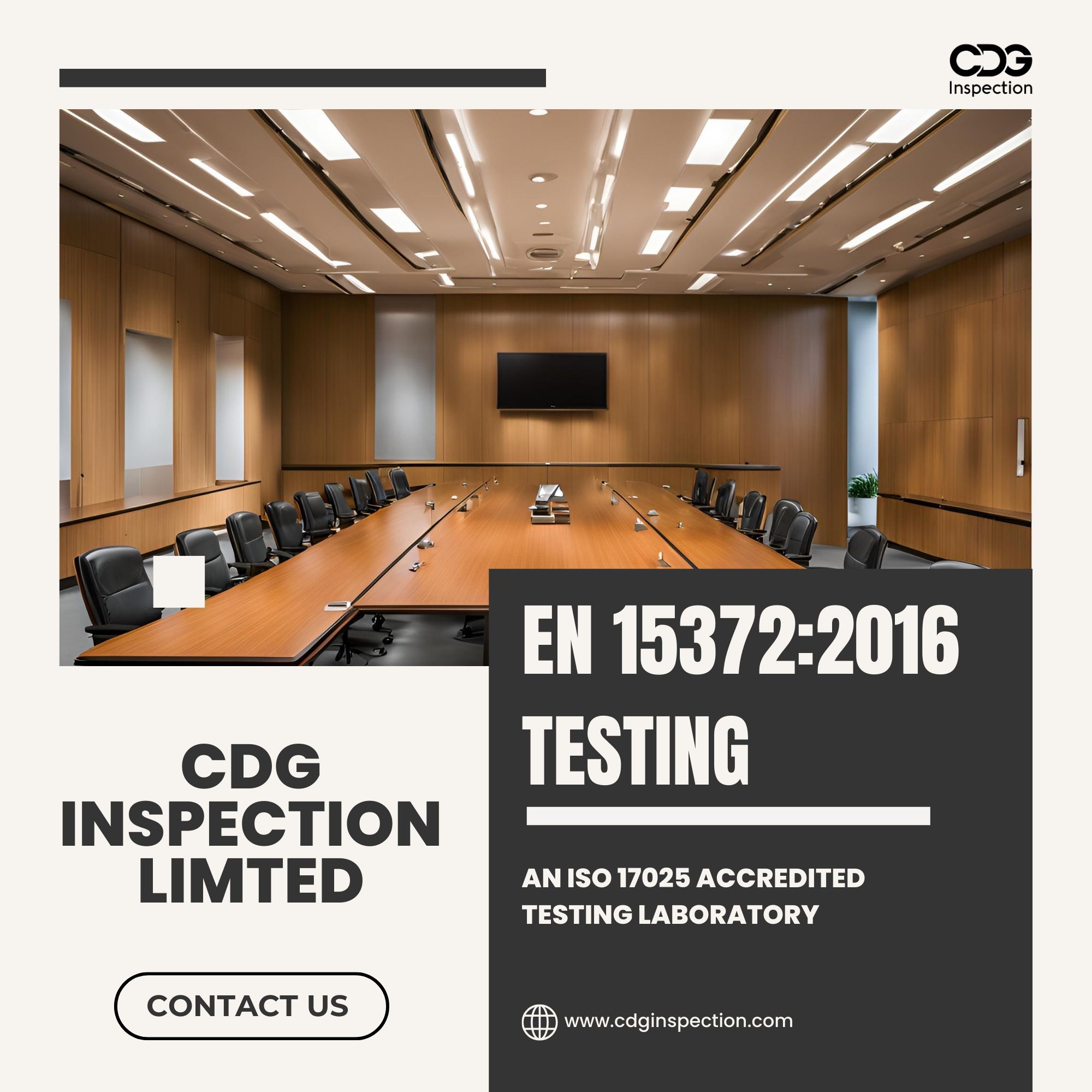 EN 15372:2016 Testing (Non-Domestic Tables)