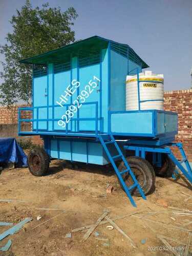 Six seater Mobile Toilet (Indian Style)