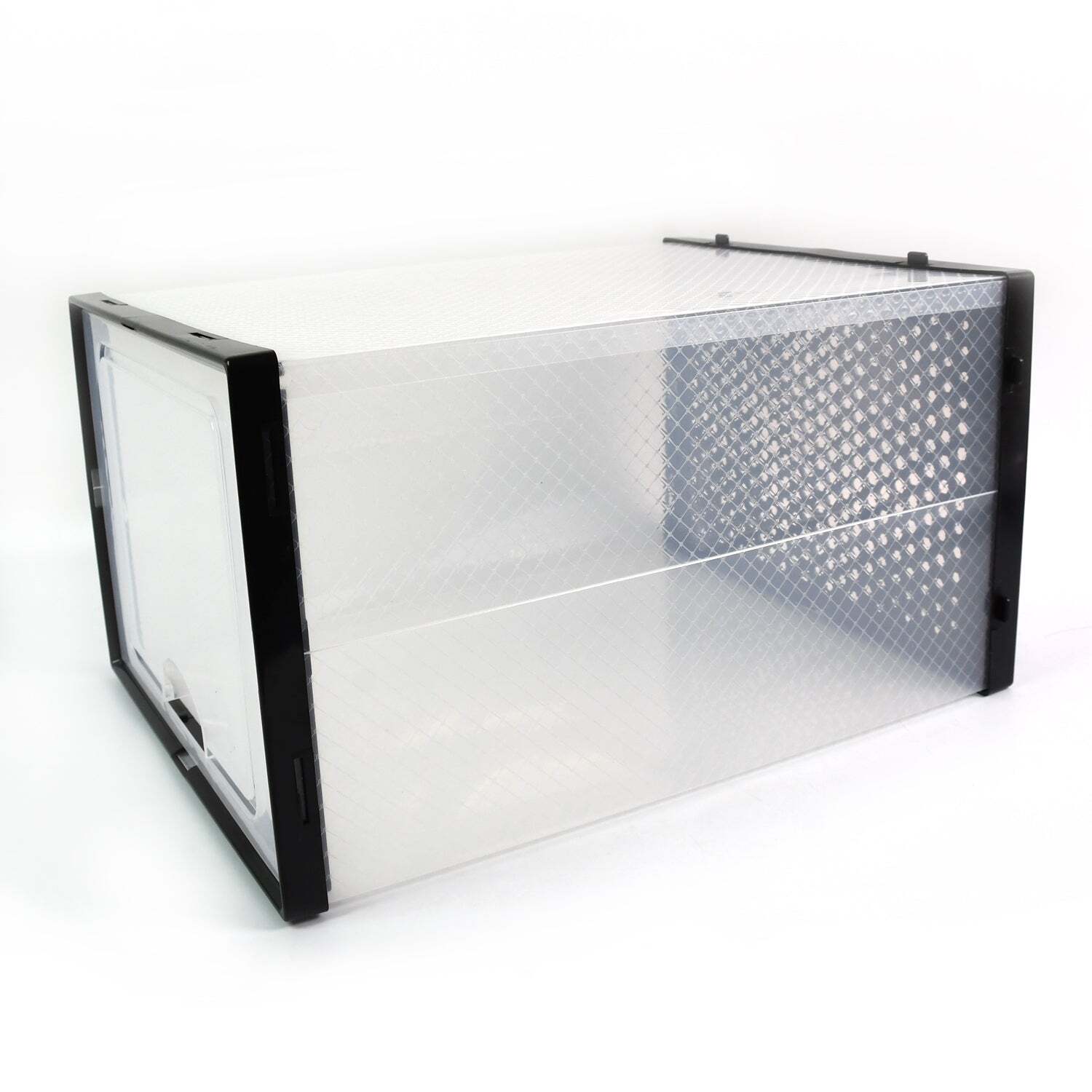 Big Plastic Stackable Shoe Storage Boxs