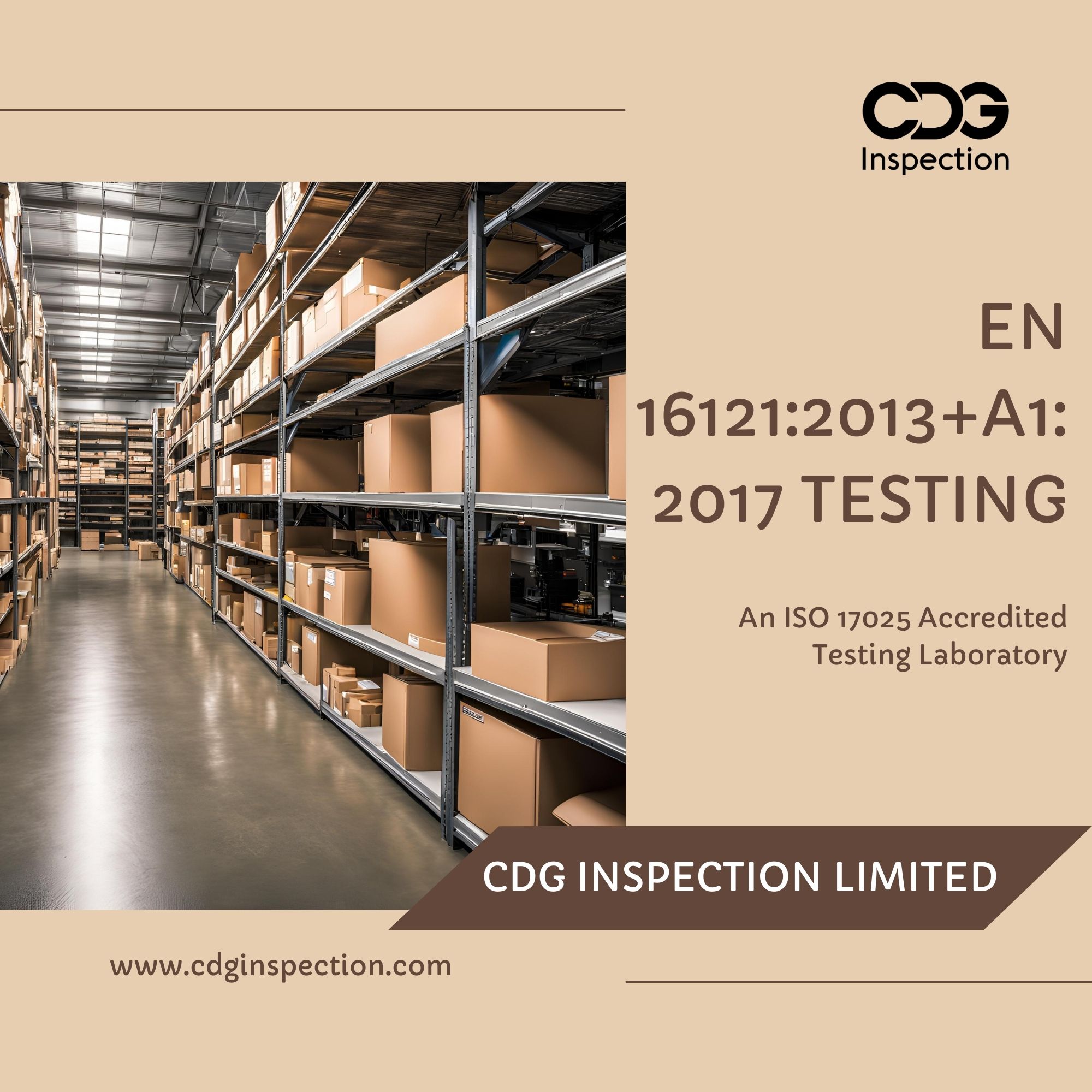 En 16121:2013+a1:2017 Testing (Non-domestic Storage Furniture)