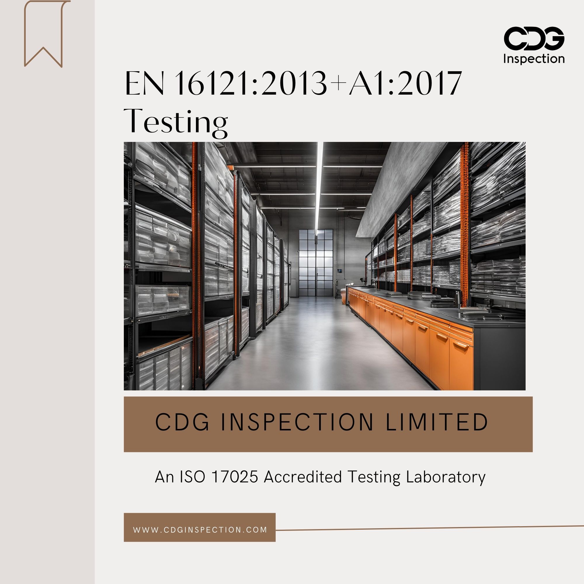 En 16121:2013+a1:2017 Testing (Non-domestic Storage Furniture)