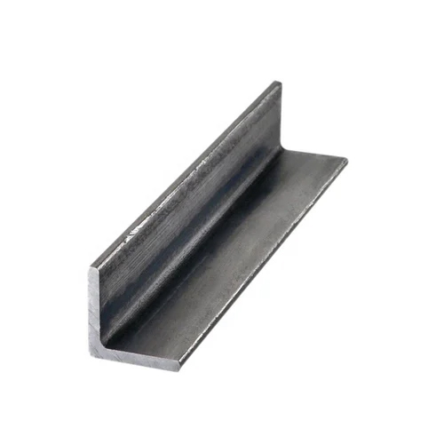 Mild Steel Angle - Stainless Steel, Various Sizes Available, Silver Color, 1 to 10 mm Thickness - Durable Powder Coated Finish