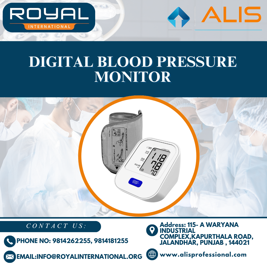 Digital Blood Pressure Monitor - Compact Design, Bluetooth Connectivity, Lcd Display For Real-time Readings
