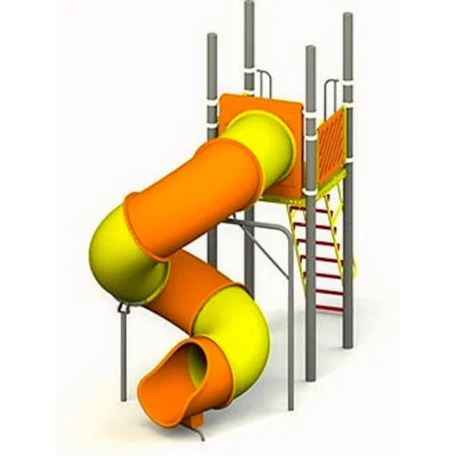 Spiral Tube Slide - Material: Frp