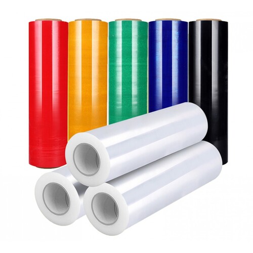 Color LLDPE Stretch Film Roll