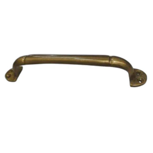 Golden Brass Door Pull Handle - Color: Brown