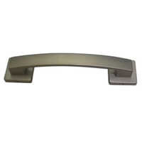5inch Brass Cabinet Handle - Brass Material, 5inch Length, Silver Color | Polished Finish, Rectangle Shape, Comfortable Grip