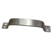 Plain Aluminium Cabinet Handle - Aluminium, Sizes 5" 6" 8", Silver Color, Polished Finish, Sleek Rectangular Design, Ideal For Door Fitting